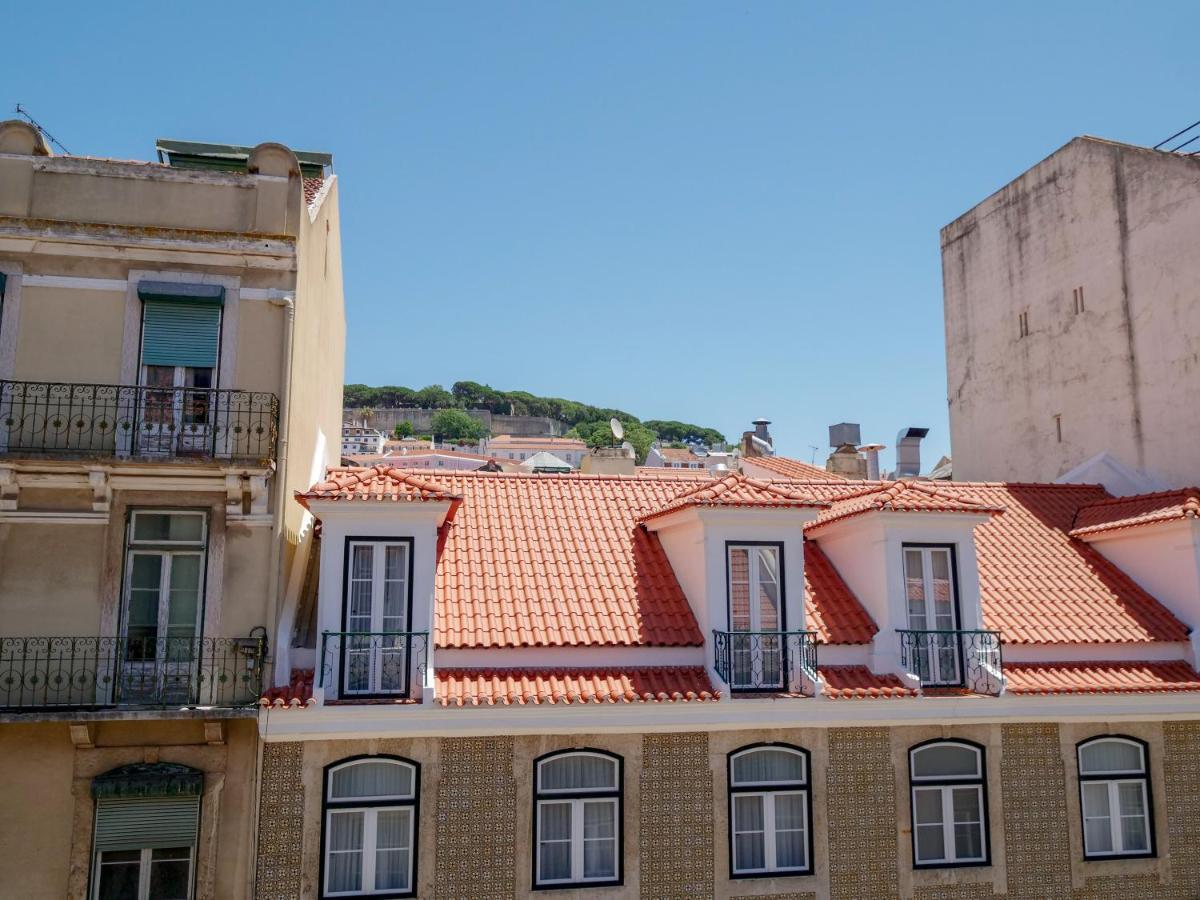 Augusta 229-5E-City Center Apt- Balcony & Elevator Lisboa Dış mekan fotoğraf